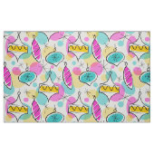 Retro Tree Baubles Multi große Muster Stoff (Fat Quarter (45,7 x 55,9 cm))
