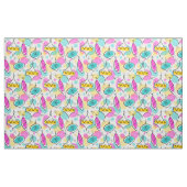 Retro Tree Baubles Multi große Muster Stoff (Yard (91,4 cm))