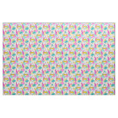 Retro Tree Baubles Multi kleines Muster Stoff (Fat Quarter (45,7 x 55,9 cm))