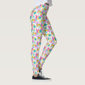 Retro Tree Baubles Multi-Leggings Leggings (Rechts)