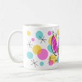 Retro Tree Baubles Tasse (Links)