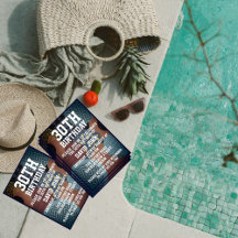 Retro Trendy 30. Geburtstag