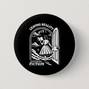 Retro-Trendy-Bookworm-Buchliebhaber-Lesezitate Lea Button