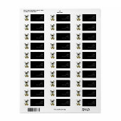 Retro Trendy Bumblebee/Bumble Bee Girl (Vorne)