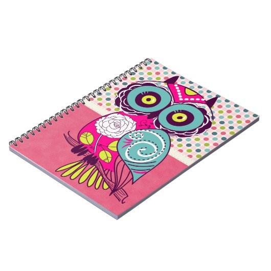 Retro Trendy Colorado Kunst Notizblock (Linke Seite)