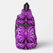 Retro Tribe Lilac Flame Sling Bag (Vorderseite)