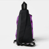Retro Tribe Lilac Flame Sling Bag (Rückseite)