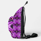 Retro Tribe Lilac Flame Sling Bag (Rechts)