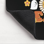 Retro Trick oder lehren Ghost Lehrer Halloween Cos Mousepad (Ecke)