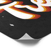 Retro Trick oder Treat Poster (Ecke)