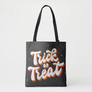 Retro Trick oder Treat Tasche