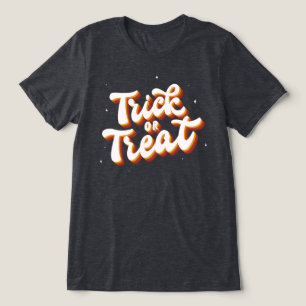 Retro Trick oder Treat Tri-Blend Shirt