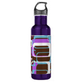 Retro Trinkflasche (Vorderseite)