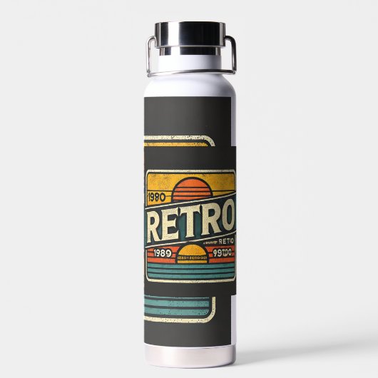 RETRO TRINKFLASCHE (Rückseite)