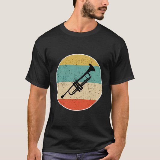 Retro-Trompete T-Shirt (Vorderseite)