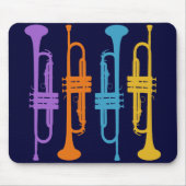 RETRO TROMPETEN MOUSEPAD (Vorne)