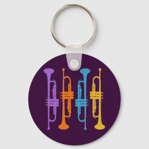 RETRO TROMPETEN SCHLÜSSELANHÄNGER