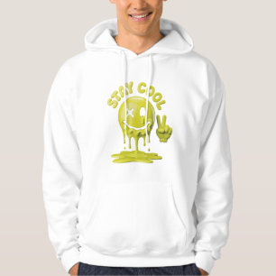 Retro Tropfen Lächeln mit Coolen Vibes Hoodie