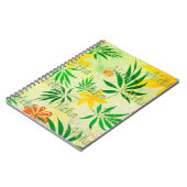 Retro Tropical Aloha Notizblock (Linke Seite)