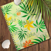 Retro Tropical Aloha Notizblock