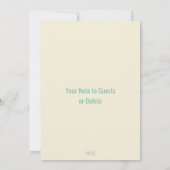 Retro Tropical Beach Erwachsene Geburtstagsparty Einladung (Rückseite)