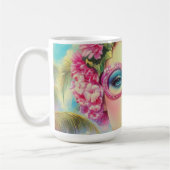 Retro Tropical Beauty Kaffeetasse (Links)