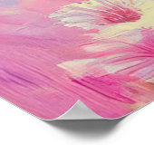 Retro Tropical Beauty Poster (Ecke)