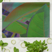 Retro Tropical Fabric Küchentuch (Gefaltet)