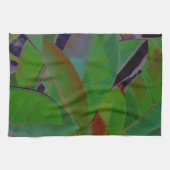 Retro Tropical Fabric Küchentuch (Horizontal)