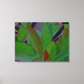Retro Tropical Fabric Leinwanddruck (Vorderseite)