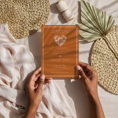 Retro Tropical Palm Tree Pickleball Brautparty Einladung