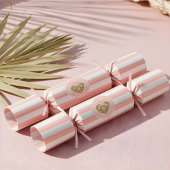 Retro Tropical Palm Tree Pickleball Brautparty Runder Aufkleber