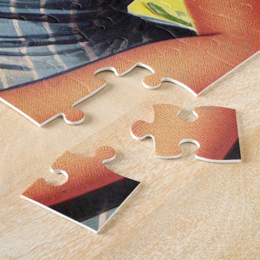 Retro Tropical Summer Button up Puzzle (Seite)