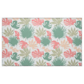 Retro, tropisch, Blätter Stoff (Fat Quarter (45,7 x 55,9 cm))