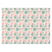 Retro, tropisch, Blätter Tischdecke (Vorderseite (Horizontal))