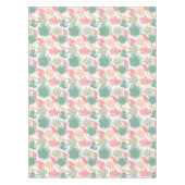 Retro, tropisch, Blätter Tischdecke (Vorderseite)