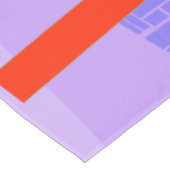 Retro tropische Cocktail-Party-Tischdecke Tischdecke (Schrägansicht)