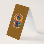 Retro-Tropischer Fruchtsmoothie-Shop Saftbar Visitenkarten (Vorderseite)