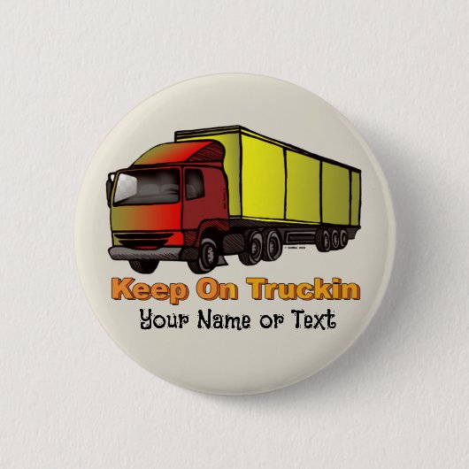 Retro Trucker 2 Button (Vorderseite)