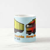 Retro Trucker 2 Kaffeetasse (Mittel)