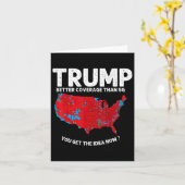 Retro Trump besser abdecken als 5g erhalten Sie di Karte (Gelbe Blume)