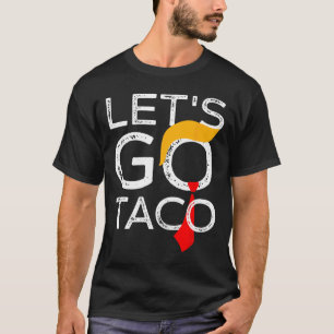 Retro Trump bleibt immer hinter Taco Funn zurück T-Shirt