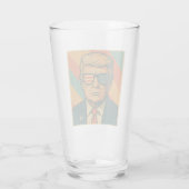 Retro Trump Glas (Rückseite)