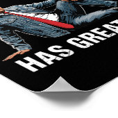 Retro Trump Hat Große Jeans Meme 1 Poster (Ecke)