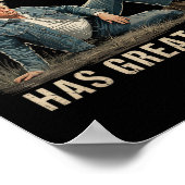 Retro Trump Hat Große Jeans Meme Poster (Ecke)