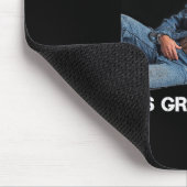 Retro Trump Hat Große Jeans Meme Vintage Mousepad (Ecke)