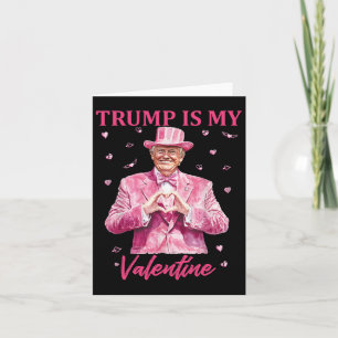 Retro Trump ist mein Valentine Trump Tag 1 Karte