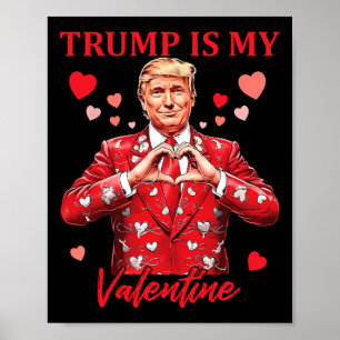Retro Trump ist mein Valentinstag, Trump, Tag 2 Poster