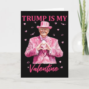 Retro Trump Ist Mein Valentinstag Trump Valentinst Karte