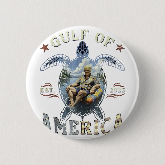 Retro Trump Merica 4. Juli 47. Präsident Amer Button (Vorderseite)